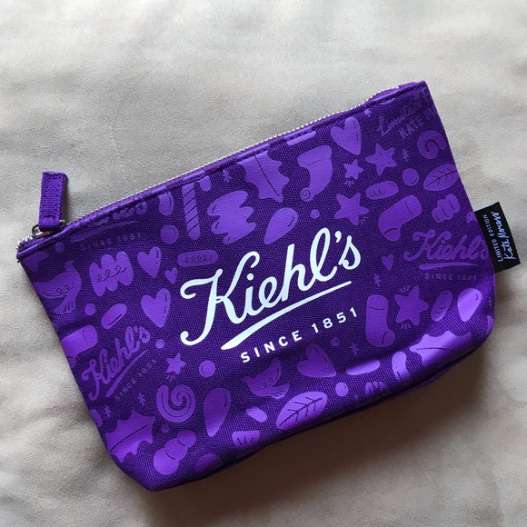 NWOT 3 Kiehl’s Bags, 1 Tote, 1 Toiletry, 1 Makeup - Picture 11 of 15